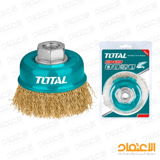 [063123] فرشاة سلك صاروخ"5 مجدول TOTAL